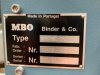 2001 MBO B-26 Continuous Feed Folder